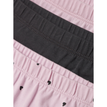 NAME IT 3-Pak Tights Hearts Winsome Orchid